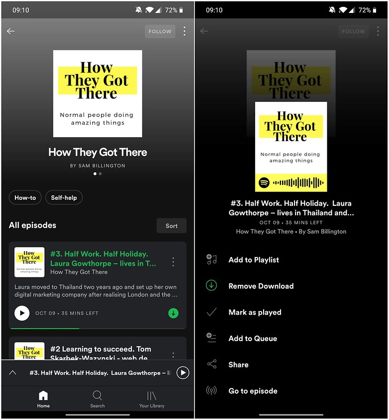 spotify podcasts