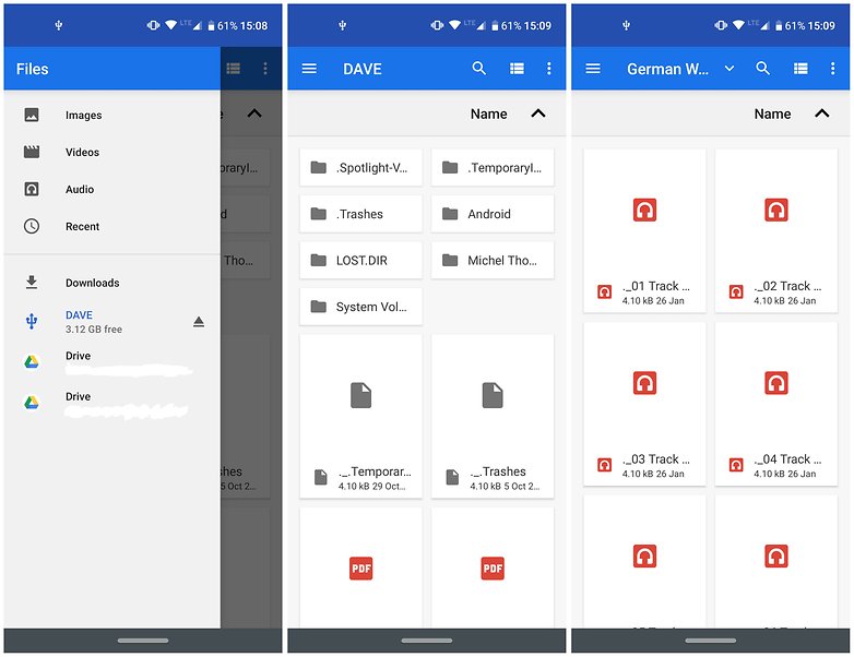 usb c to OTG android pie