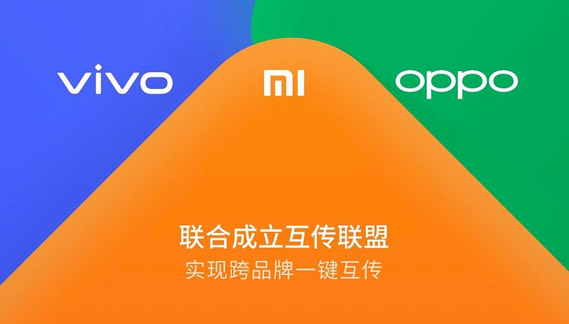 vivo oppo xiaomi airdrop