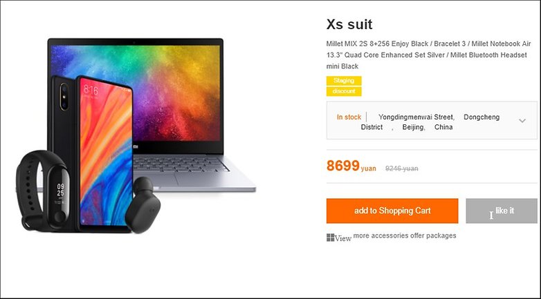 xiaomi vs apple xs