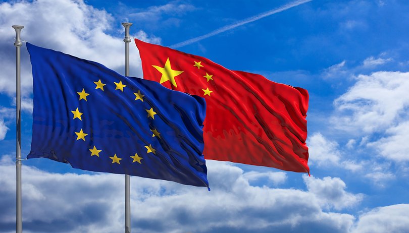 ue china flags