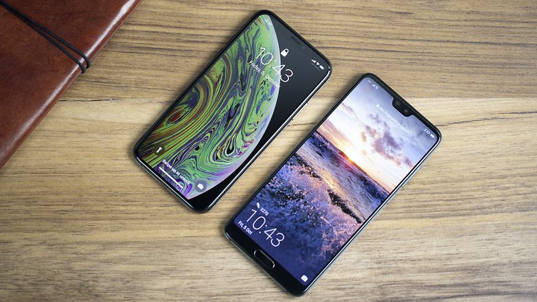 iPhone XS vs Huawei P20 Pro 01