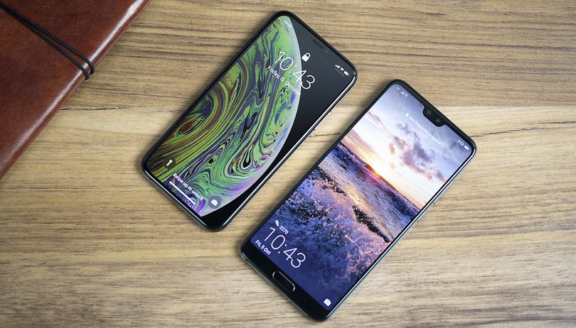 iPhone XS vs Huawei P20 Pro 01