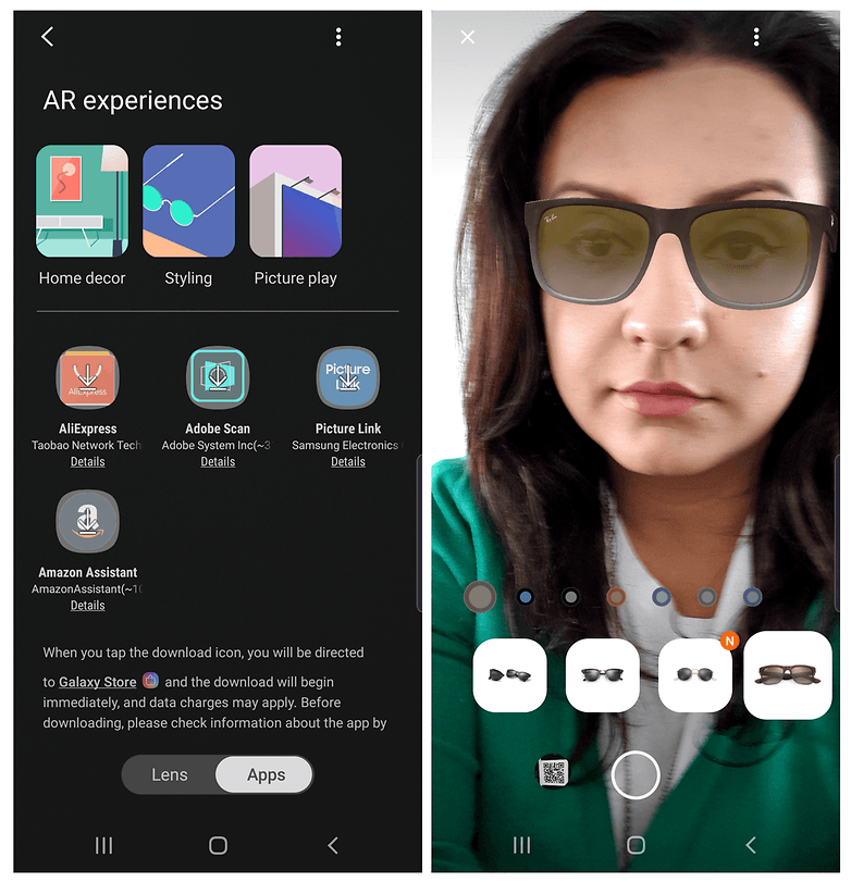 bixby vision ar experiences