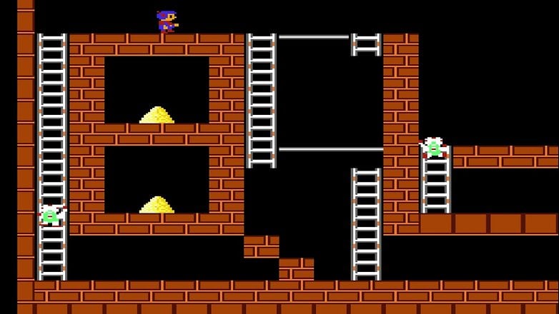 lode runner stages 6 10 nes