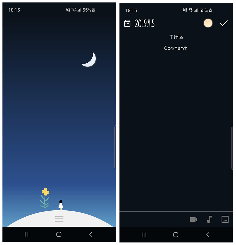 luna diary app