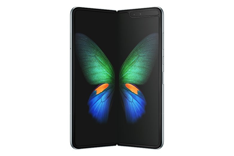 El Samsung Galaxy Fold se abre como un libro, o una mariposa.