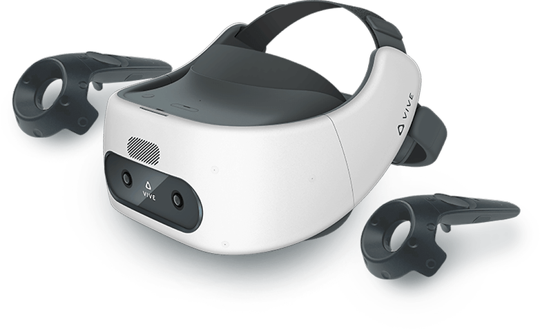 htc vive focus plus with controllers