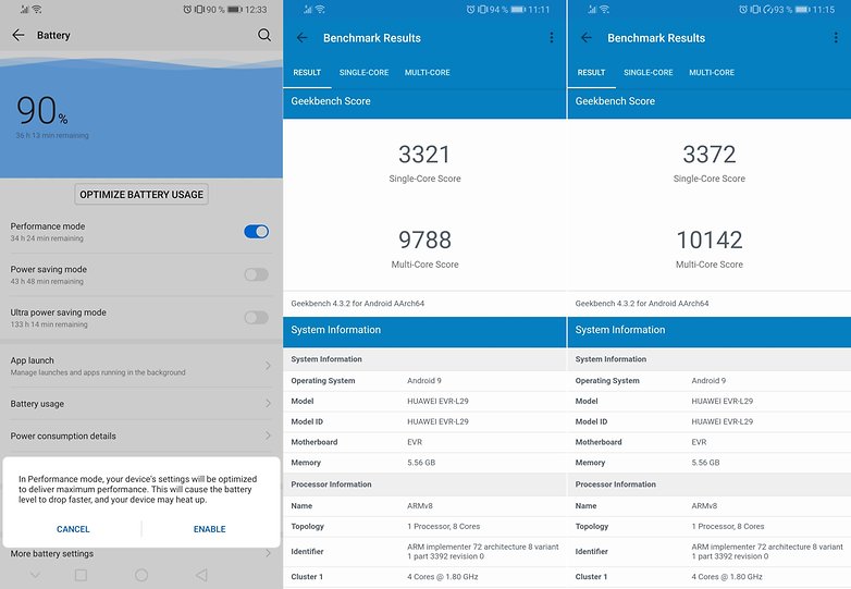 huawei mate 20 x benchmark