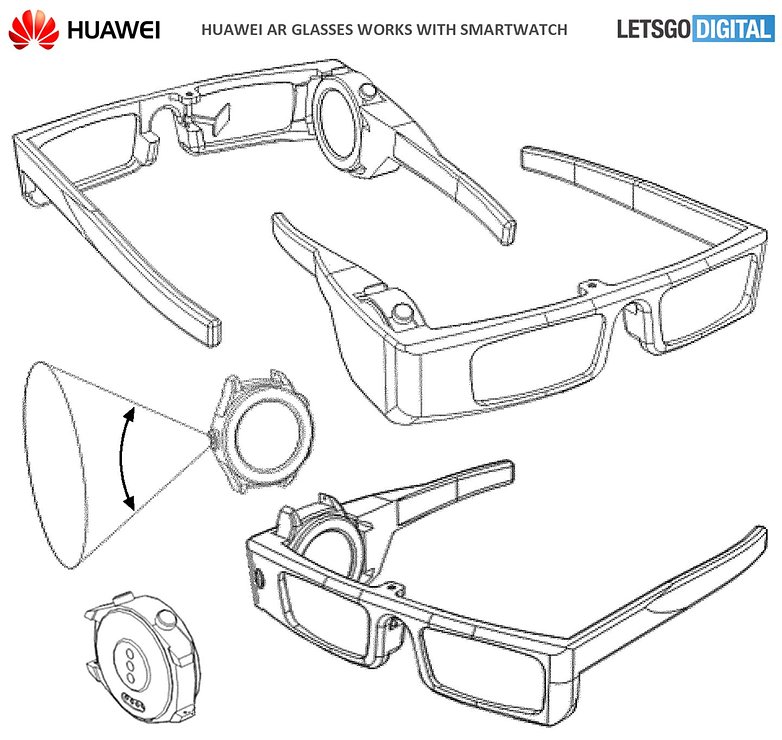 huwaei ar glasses patent 2