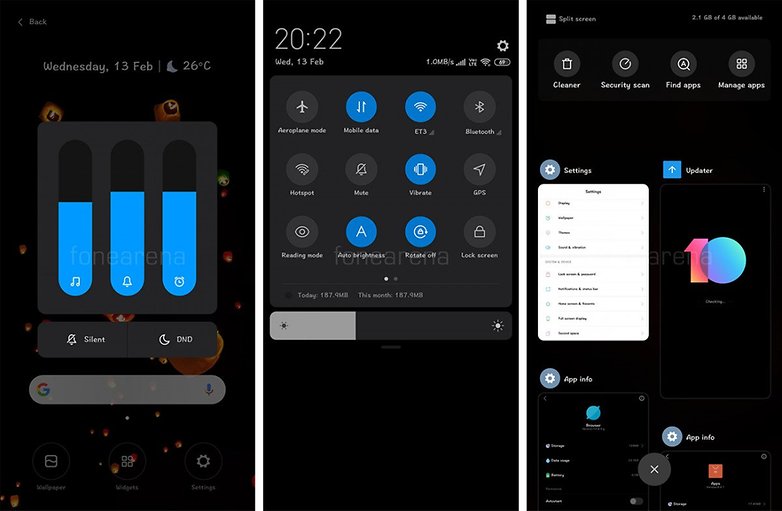 miui 10 dark mode