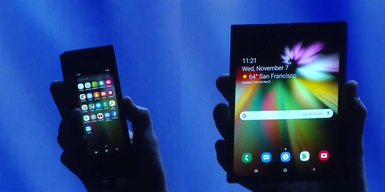 samsung foldable smartphone