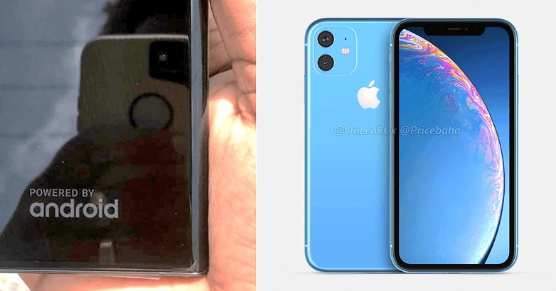 samsung galaxy note 10 plus apple iphone xr 2019