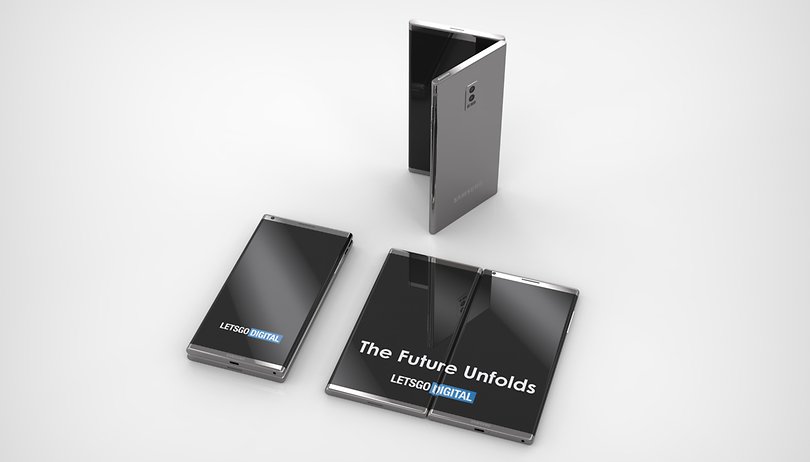 samsung video foldable phone