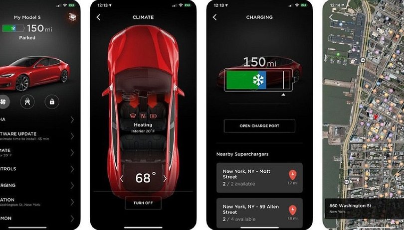 tesla charging app