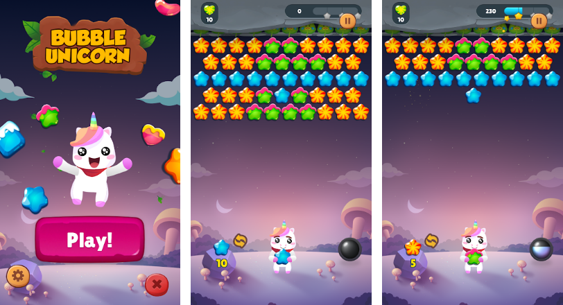 Bubble_Unicorn_Bubble_Shooter_Game_Screenshot