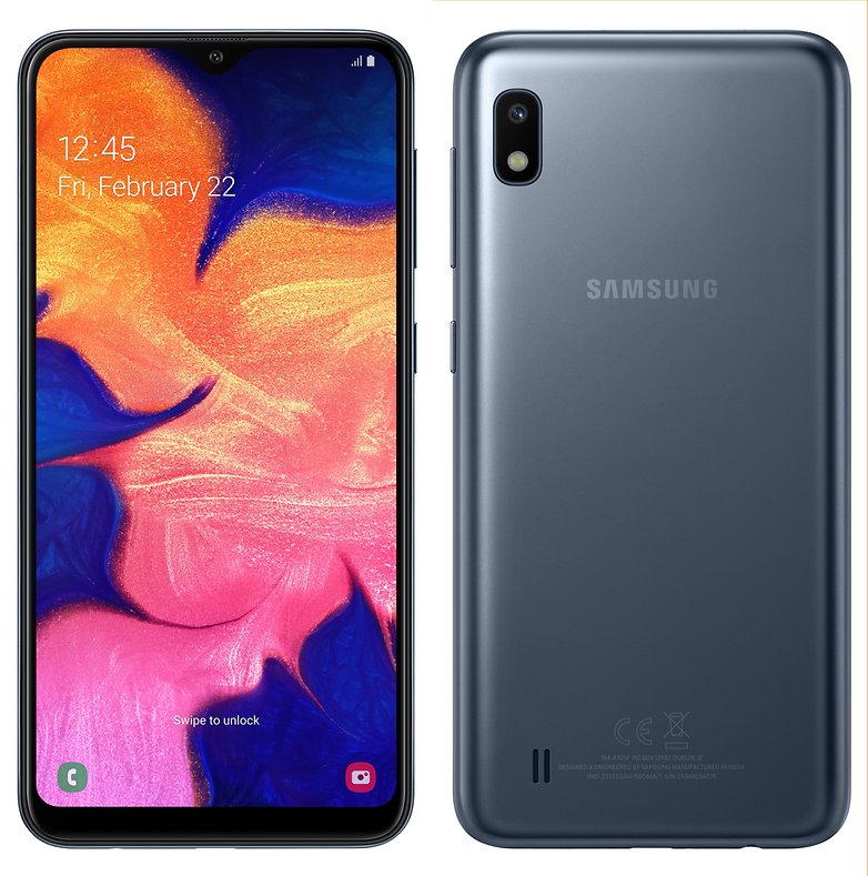 Galaxy A10 Front Back