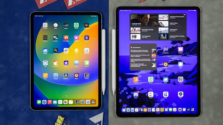 Apple iPad Pro 11 2022 vs iPad Pro 12.9 2022 M2 chippel