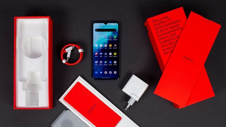 AndroidPIT OnePlus 7T Box Content 2