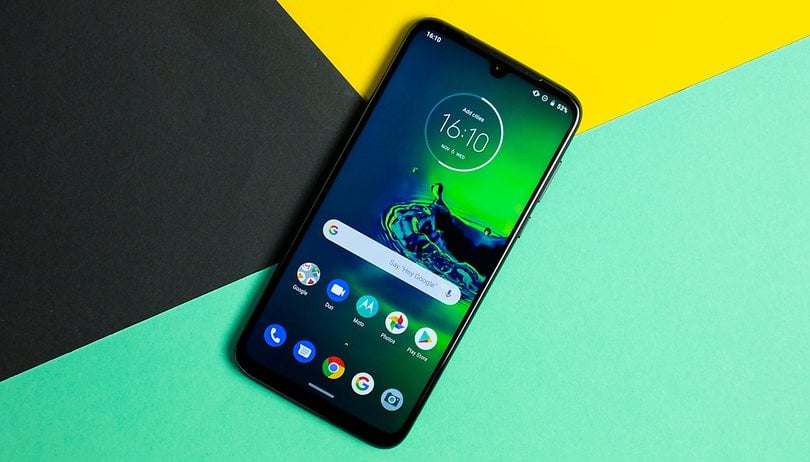 AndroidPIT Motorola G8 Plus Front 2