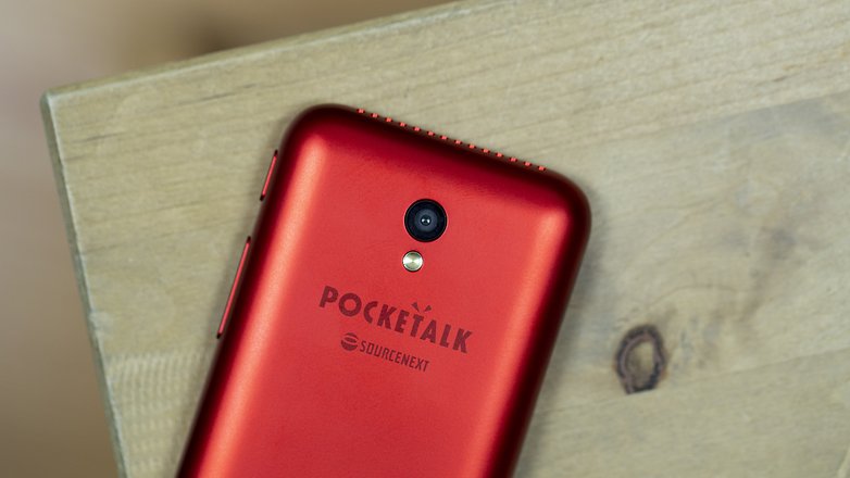 AndroidPIT Pocketalk S Back