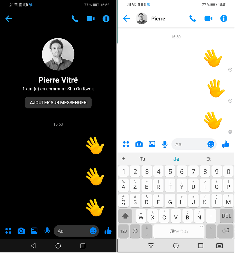 messenger interface