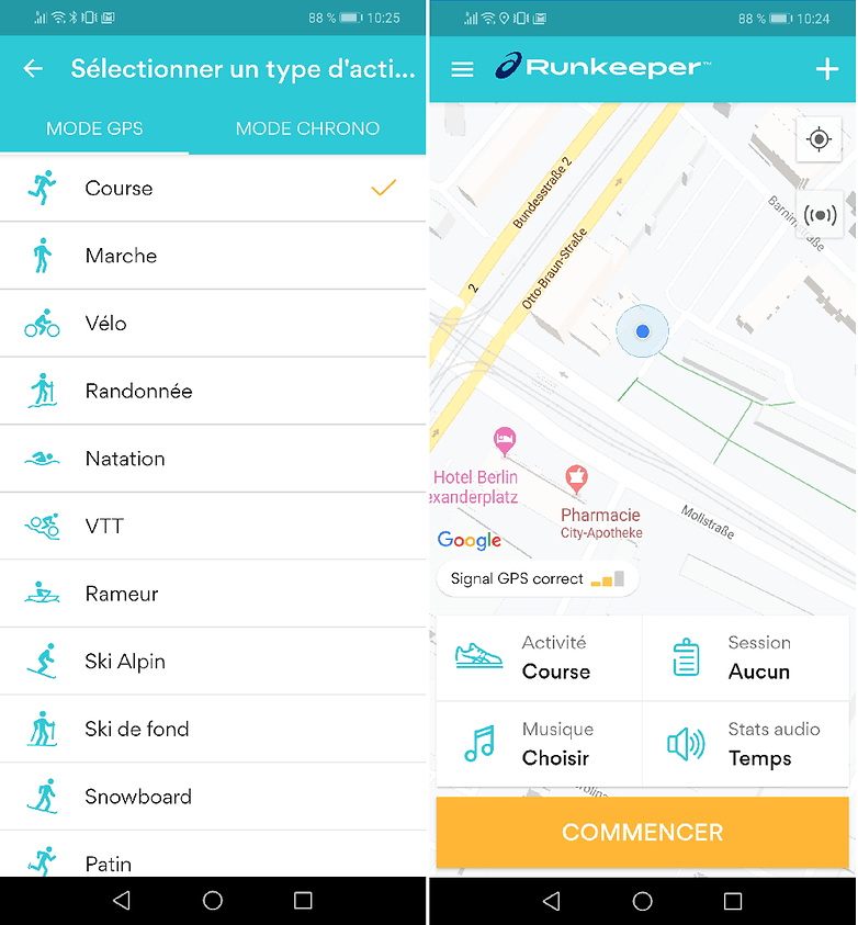 runkeeper app