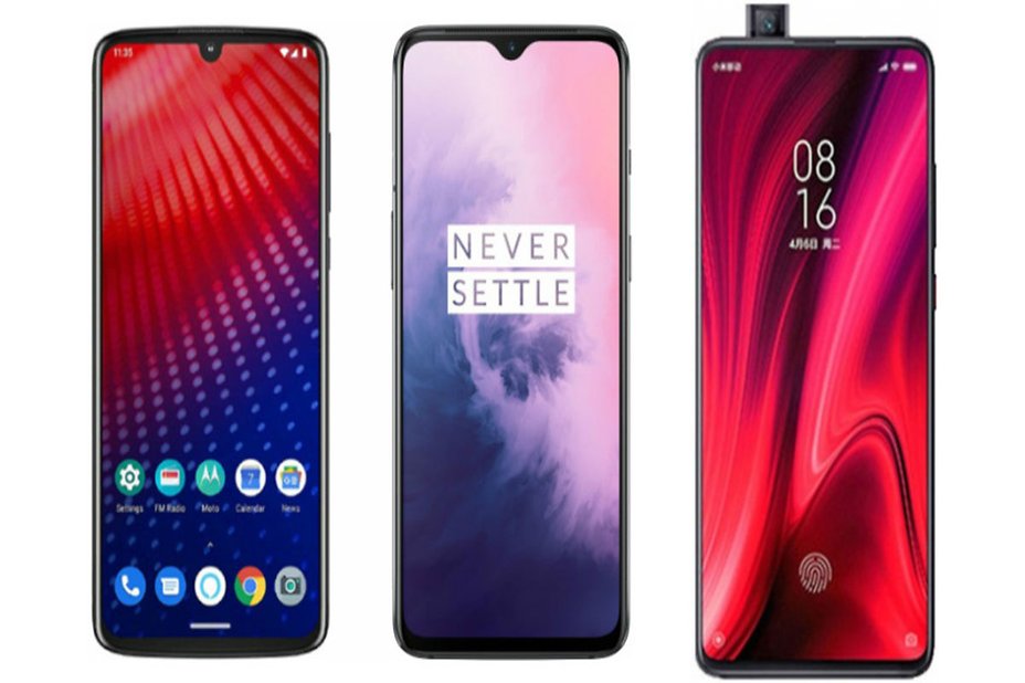 Moto Z4 vs OnePlus 7 vs Redmi K20 Pro