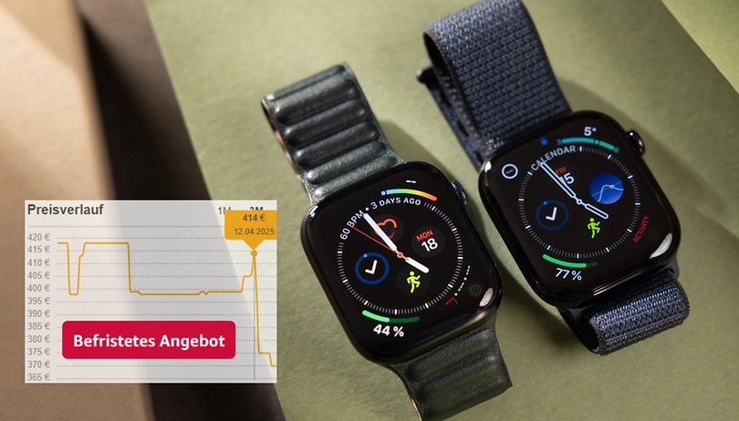 Amazon: Apple-Rallye lässt Preise stürzen - bei der Apple Watch ist es besonders heftig apple watch 10 befristetes angebot preisverlauf