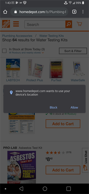 LG screenshot