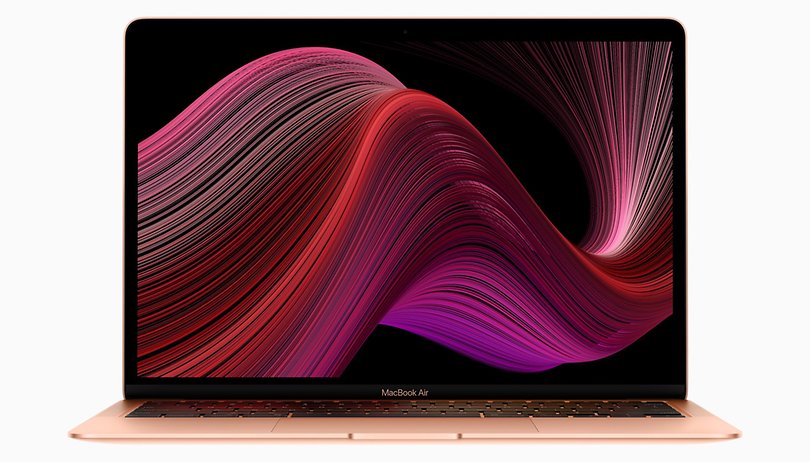 Apple new macbook air wallpaper screen 03182020