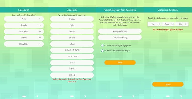 pokemon home app login