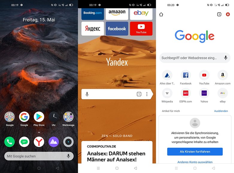 realme 6 review yandex browser