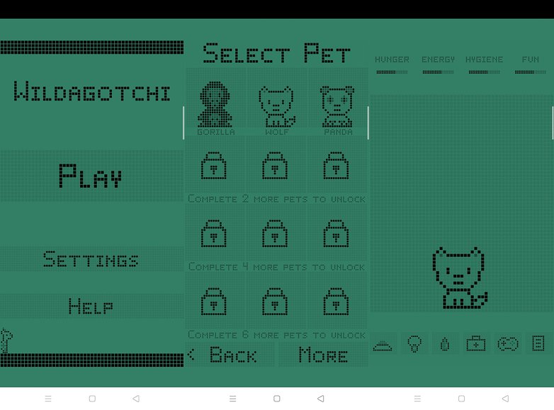 Wildagotchi: Virtual Pet