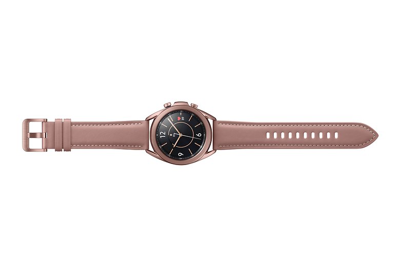 Samsung Galaxy Watch3 SM R850 BT 41mm Mystic Bronze Front offen RGB