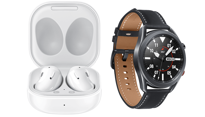 Samsung's new wearables: Galaxy Buds Live and Galaxy Watch 3 introduced