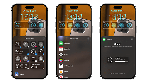 comment changer ecran verrouillage iphone