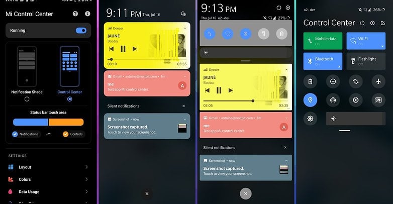 5 apps android ios mi control center