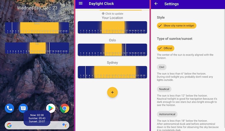 5 apps week1 daylight clock