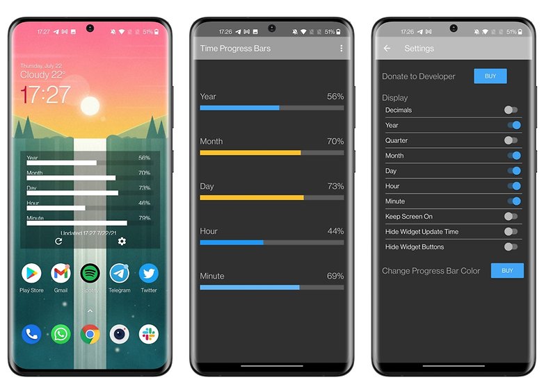 5 apps week 29 2021 time progress bars