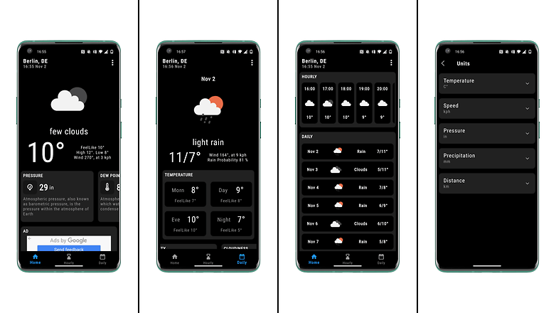 5 apps week 44 2021 weather forecast information