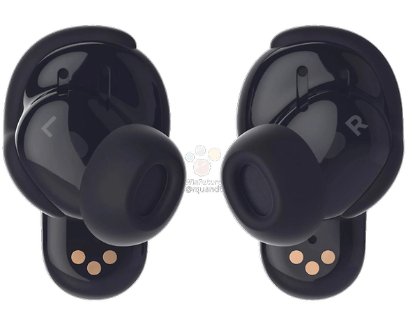 Bose QuietComfort II Earbuds design