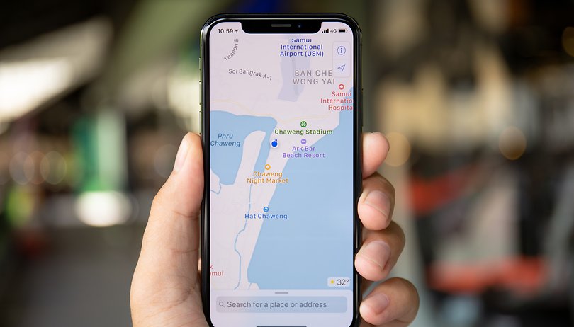 Apple Maps alkalmazás 1