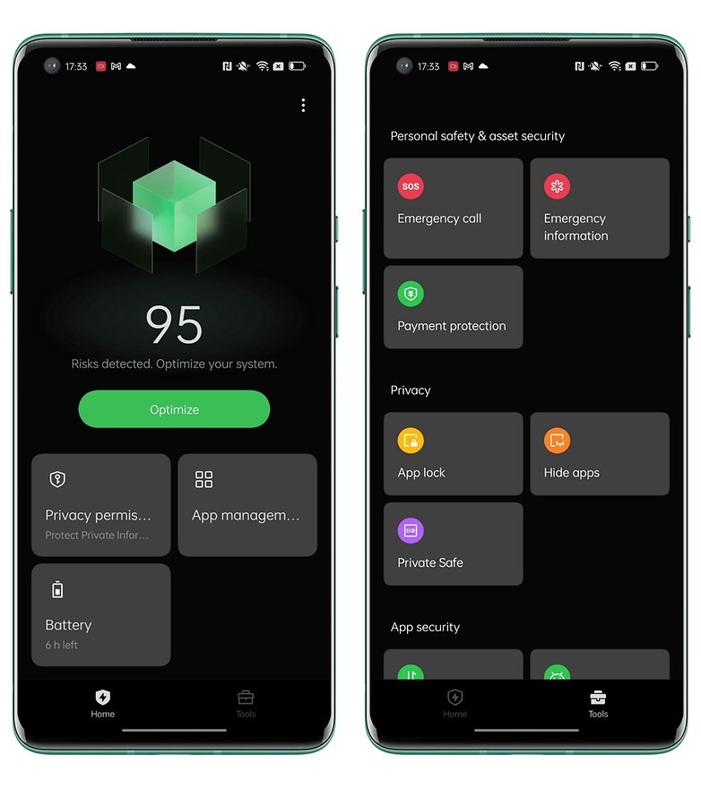 ColorOS 12 Phone Manager