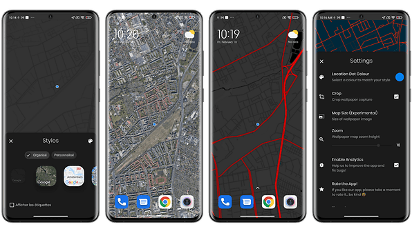 Free Instead of $: Make a live city wallpaper from Google Maps | NextPit