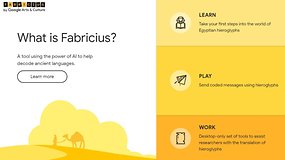 Google lance Fabricius, un traducteur de hiéroglyphes en ligne