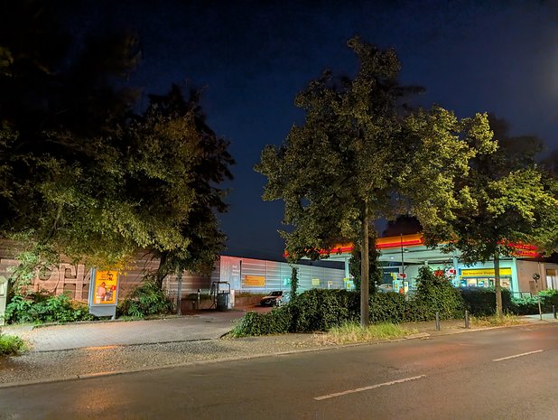 Mit dem Google Pixel 9 Pro XL aufgenommenes Nacht-Foto