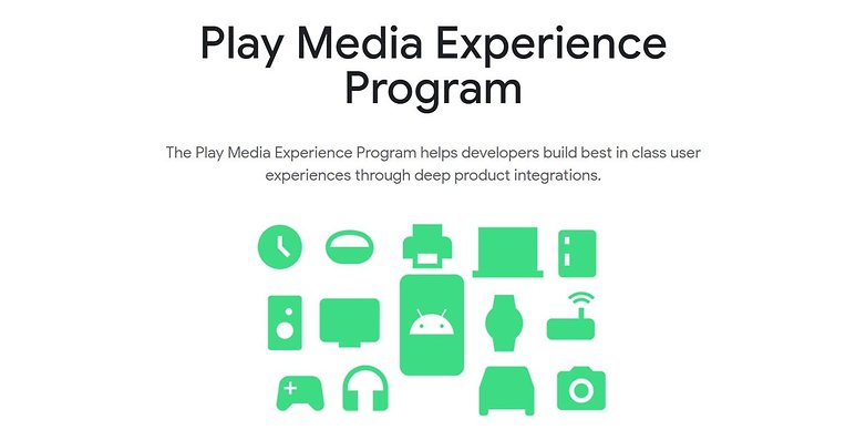 google play media experience programm