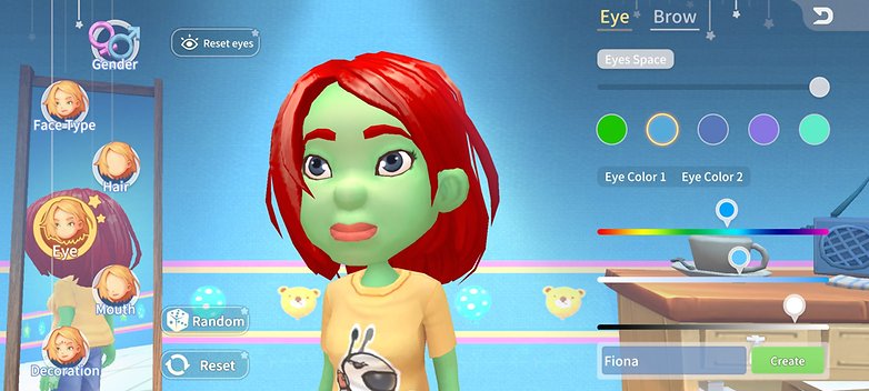 my time at portia character creation