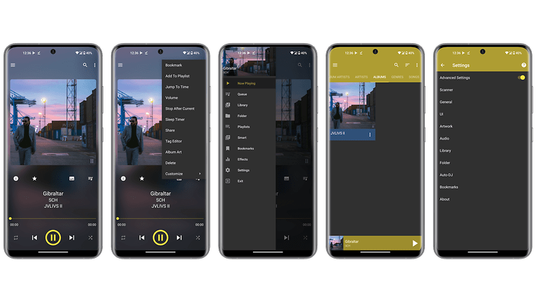 Screenshots der App GoneMAD